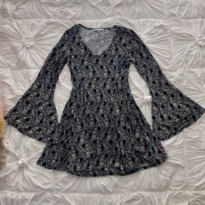 Bohemian Floral Swing Dress